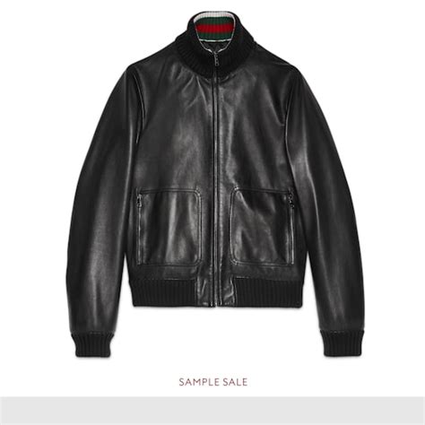 cheap Gucci leather jacket